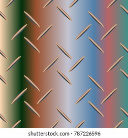 Metal grid pattern for design colorfull backdrop.
