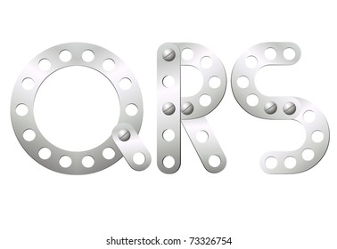 Metal letters of their details of the children's designer