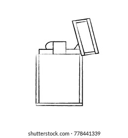 metal lighter icon