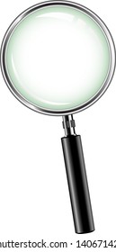 metal magnifying glass
