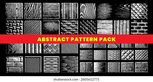 Metal and Mesh Abstract Patterns