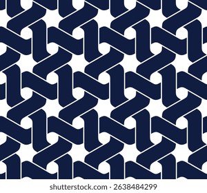 Metal mesh seamless pattern, steel interlaced net geometric vector continuous abstract background, steel lattice web endless wallpaper.