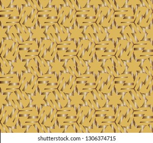 metal mosaic on a colored background. design solution for interior decoration, floor steps, walls. Retro elegant  flourishes ornamental frame design and pattern background. Vector illustration 