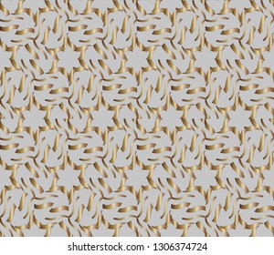 metal mosaic on a colored background. design solution for interior decoration, floor steps, walls. Retro elegant  flourishes ornamental frame design and pattern background. Vector illustration 