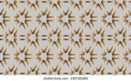 metal mosaic on a colored background. design solution for interior decoration, floor steps, walls. Retro elegant  flourishes ornamental frame design and pattern background. Vector illustration 