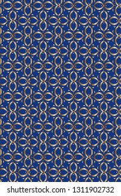 
metal mosaic on a colored background. design solution for interior decoration, floor steps, walls. Retro elegant  flourishes ornamental frame design and pattern background. Vector illustration 
