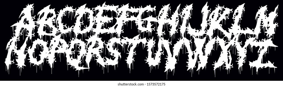 font slamming brutal death metal