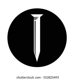 Metal nail icon