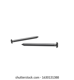 metal nail vector illustration design template