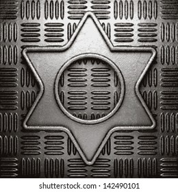 metal on wall background