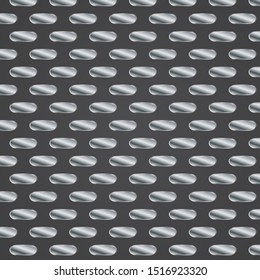 Metal perforated background,Perforated metal texture,Vector illustration