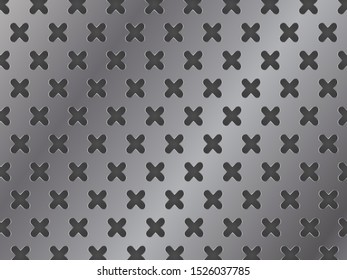 Metal perforated background,Perforated metal texture,Vector illustration
