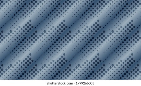 Fondo de malla de textura de patrón perforado metálico.Patrón transparente vector. 