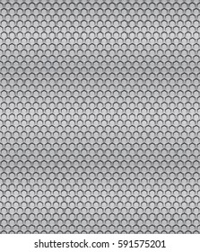 Metal perforation background