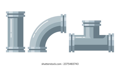 Metal Pipes Are Sturdy, Cylindrical Structures Made Of Steel. They Are Used For Transporting Fluids