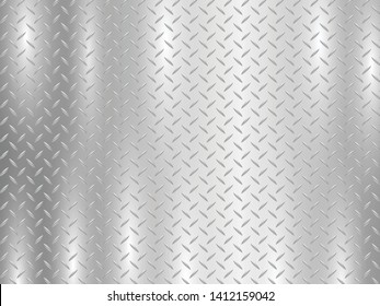 Metal Plate Diamond Pattern Background