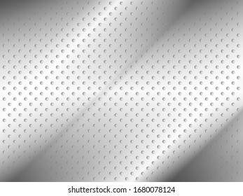 metal plate illustration as a background texture, vector