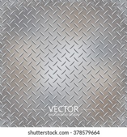 Metal plate texture, Iron sheet, Vector background.