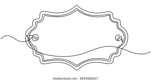 metal plates outline, continuous one line drawing, Four rusty, weathered rectangular metal plates with varying patinas against a white background, License Plate Frames.