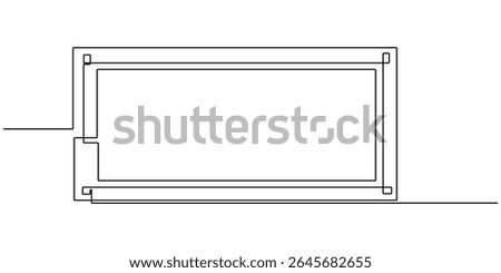 metal plates outline, continuous one line drawing, Four rusty, weathered rectangular metal plates with varying patinas against a white background, License Plate Frames.