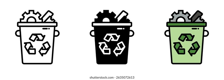Metal Recycling is reprocessing scrap metal to create new materials and reduce mining demand.