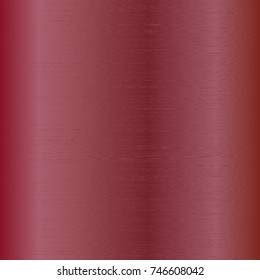 Metal red chrome, background. Red foil texture. Vector illustration