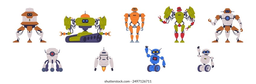 Máquina del robot del metal con las extremidades para el sistema de Vector de la automatización del trabajo