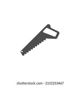 Metal saw icon logo design illustration template