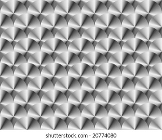 Metal seamless pattern scales.