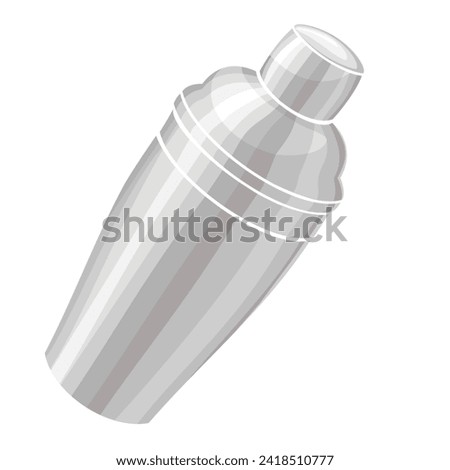 metal shaker for mixing cocktails	