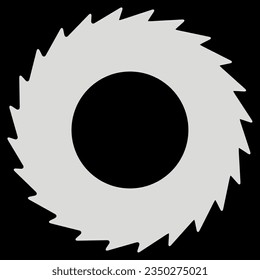 metal sharp cutter vector illustration