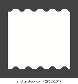 Metal, sheet, aluminum icon vector image. Can also be used for construction, interiors and building. Suitable for use on web apps, mobile apps and print media.