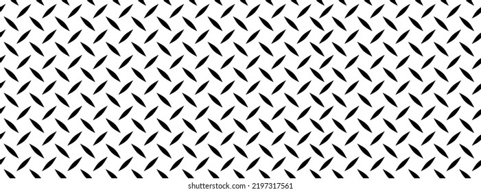Metal sheet seamless pattern.black white iron sheet pattern