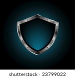 metal shield with bolts