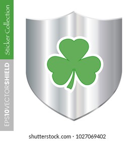 Metal Shield - Shamrock