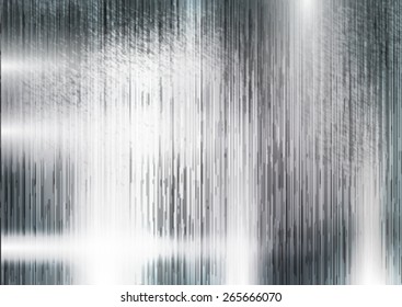 Metal Shiny Brushed Background with Light Effect. Vector Illustration.