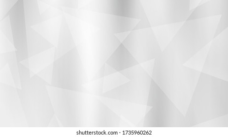 Metal silber abstrakter Hintergrund mit Dreiecken, Vektorgrafik. Spiegeltextur. Elegante Dekoration graue Oberfläche. Abstrakte weiße und graue Hintergrund Chrom oder Aluminium Textur. Spiegelfläche
