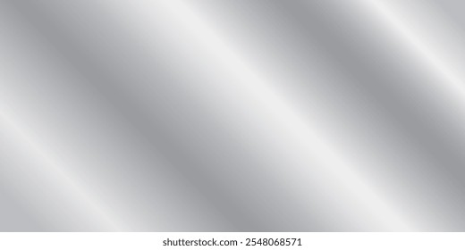 Fundo abstrato de textura de prata metálica. Textura cromática. Ilustração vetorial.