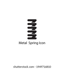 diseño de imagen vectorial de icono de resorte metálico