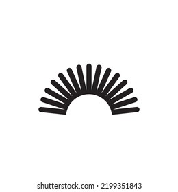 plantilla de diseño de ilustración de icono de vector de resorte metálico