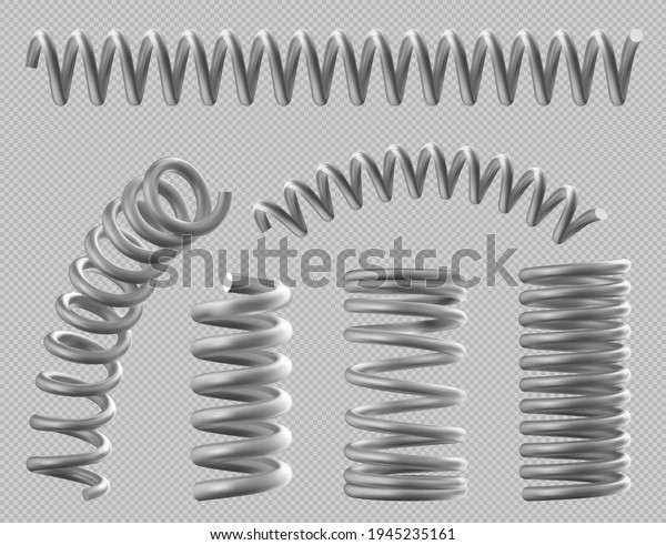 Metal\
springs, realistic coils for bed or car\
set