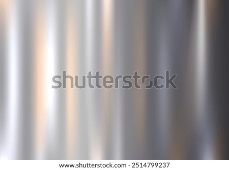 Metal stainless steel surface texture realistic with reflection abstract background . Brushed texture, chrome, steel, aluminum for design concepts, prints, posters, wallpapers. Vector illustration
