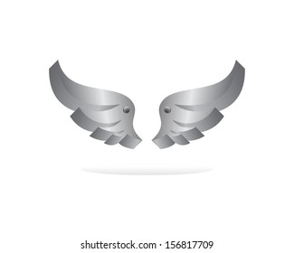 metal steel plate wing
