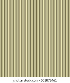 Metal striped pattern. Vector seamless vertical pattern