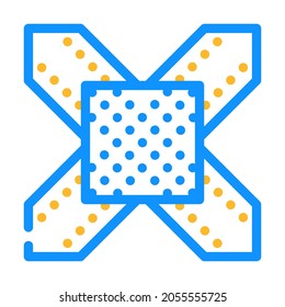 metal structure building part color icon vector. metal structure building part sign. isolated symbol illustration