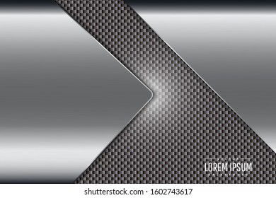 Metal technology background.Layout for banner, business, presentations, flyers, posters.Vector illustration.Eps10 