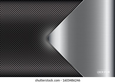 Metal technology background.Layout for banner, business, presentations, flyers, posters.Vector illustration.Eps10 