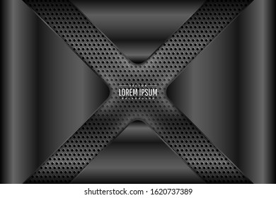 Metal technology background.Layout for banner, business, presentations, flyers, posters.Vector illustration.Eps10 