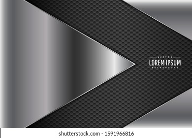 Metal technology background.paper cut style.Art design layout for banner, business, presentations, flyers, posters.Vector illustration.Eps10 