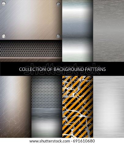 Metal texture 7 set